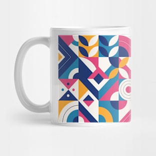 Flat Mosaic Design Mug